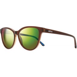 Revo Sunglasses Daphne: Womeninchs Polarized Lens with Eco-Friendly Cat Eye Frame