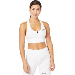Womens UFC Core Zip Front Sports Bra