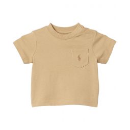 Mens Polo Ralph Lauren Kids Cotton Jersey Pocket Tee (infant)