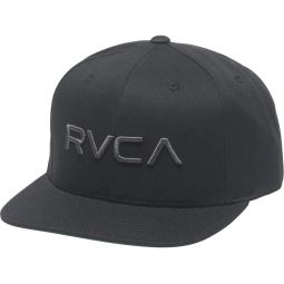 RVCA Mens Meninchs Adjustable Snapback Hat
