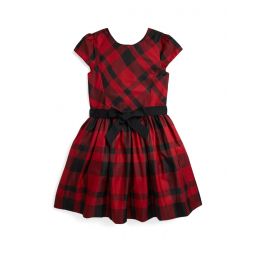 Polo Ralph Lauren Kids Plaid Taffeta Dress (Big Kid)