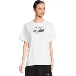 Womens PUMA BMW M Motorsport Graphic T-Shirt