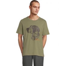 Mens LLBean Signature Premium Essential Graphic Tee, Short Sleeve