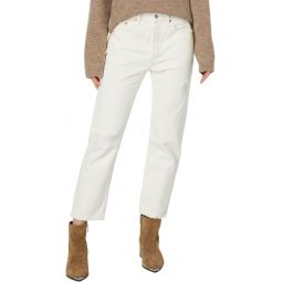 Womens Levis Premium Premium 501 Crop