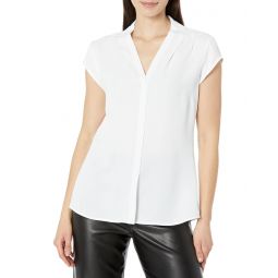 Womens NIC+ZOE Cap Sleeve Day To Night Top