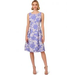 Womens Adrianna Papell Printed Short Dress