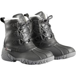 Baffin Yellowknife Womeninchs Boots, Low-calf Height, Available in Black and Brown, for Winters and Snow, Snowshoe compatible, Made in Canada