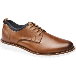 Johnston & Murphy Men's Duncan Plain Toe Shoes Casual Shoes for Men Leather Upper EVA Footbed & Lightweight EVA Outsole Abrasion Resistant Durability