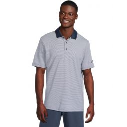 Mens adidas Golf Ottoman Short Sleeve Polo