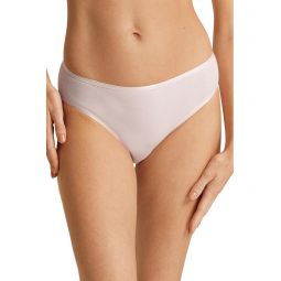 Womens Hanro Cotton Seamless Hi-Cut Full Brief 1626