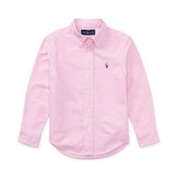 Polo Ralph Lauren Kids Cotton Oxford Sport Shirt (Little Kids)