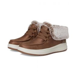 Womens BOBS from SKECHERS Hands Free Slip-ins Skip Cute Wave - Fur Fancies