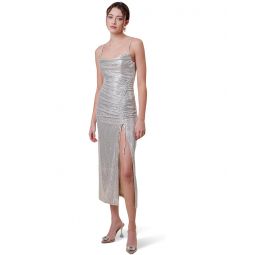 Womens line and dot Glow Up Midi Dress