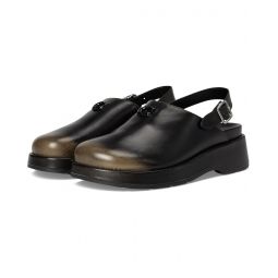 Womens COACH Sculpted C Platform Clog In Loved Leather