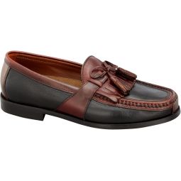 Johnston & Murphy Meninchs Aragon Kiltie Tassel Casual Dress ShoeClassic DesignLeather Textile LiningLeather Sole with Rubber Heel