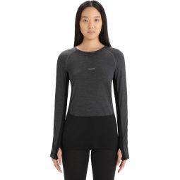 Womens Icebreaker 125 ZoneKnit Long Sleeve Crewe