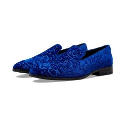 Mens Stacy Adams Saunders Velour Slip-On