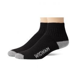 Unisex Wigwam Diabetic Sport Quarter, 2-Pack