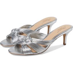 Mia Twisted Leather Mules