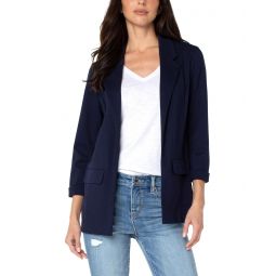 Womens Liverpool Los Angeles Boyfriend Blazer with Princess Darts