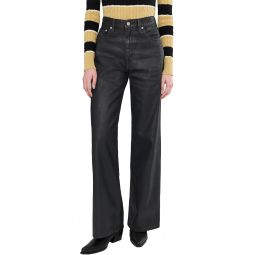 Womens Levis Premium Ribcage Wide Leg