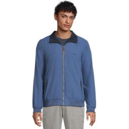 Mens LLBean Reversible Warm Up Jacket Regular