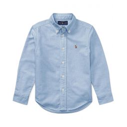 Polo Ralph Lauren Kids Cotton Oxford Sport Shirt (Little Kids)