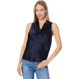 Womens Michael Stars Mitzi Sleeveless Cowl Neck Top