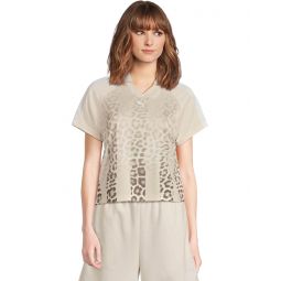 Womens PUMA T7 Leo Luxe Relaxed Soccer Jersey