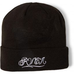 RVCA Mister Cartoon Beanie Black One Size