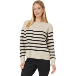 Womens Liverpool Los Angeles Petite Long Sleeve Crew Neck Dropped Shoulder Sweater