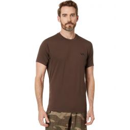 Mens RVCA VA Sport Vent Short Sleeve Top