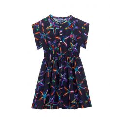 Vilebrequin Kids Viscose Long Dress Disco Stars (Toddler/Little Kid/Big Kid)