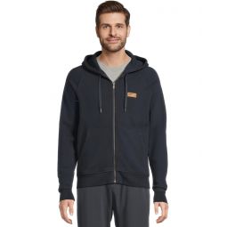 Mens LLBean Katahdin Iron Works Full-zip Sweatshirt Hooded