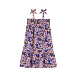 Vilebrequin Kids Organic Cotton Voile Dress Disco Butterfly (Toddler/Little Kid/Big Kid)