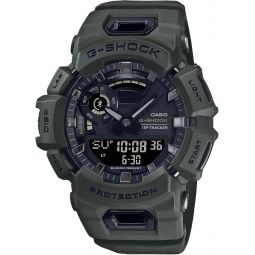 G-Shock G-Squad GBD-900 Series Dark Green Resin Watch GBA900UU-3A