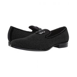 Mens Stacy Adams Swagger Studded Ornament Loafer