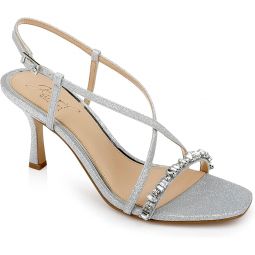 Jewel Badgley Mischka Alexis Crisscross Sandals
