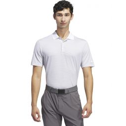Mens adidas Golf Ottoman Short Sleeve Polo