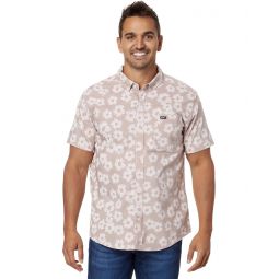 Mens RVCA Thatll Do Print Short Sleeve Woven