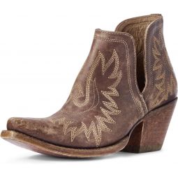 ARIAT BMVY9 Womens Dixon Western Boot Naturally Distressed Brown 9