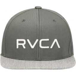 RVCA Mens Meninchs Adjustable Snapback Hat