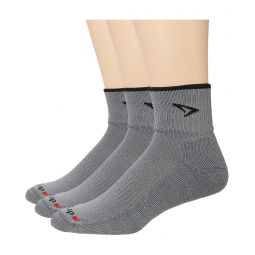 Unisex Drymax Trail Running 1/4 Crew Turndown Leg 3-Pack