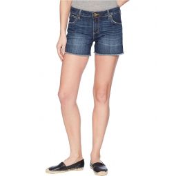 Womens KUT from the Kloth Gidget Fray Jean Shorts