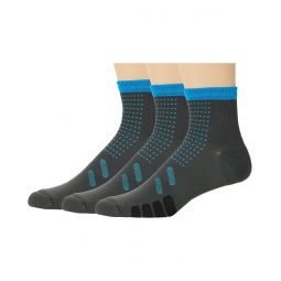 Unisex Eurosock Bike Quarter Compression 3-Pack