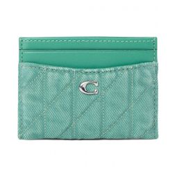 COACH Essential Card Case With Quilting