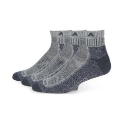Unisex Wigwam Cool Lite Hiker Quarter, 3-Pack