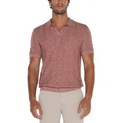 Mens Liverpool Los Angeles Sweater Knit Polo