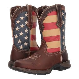 Womens Durango Lady Rebel Flag Steel Toe