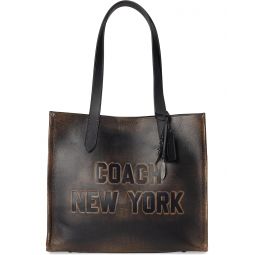 COACH Relay Tote Bag 34 In Loved Leather